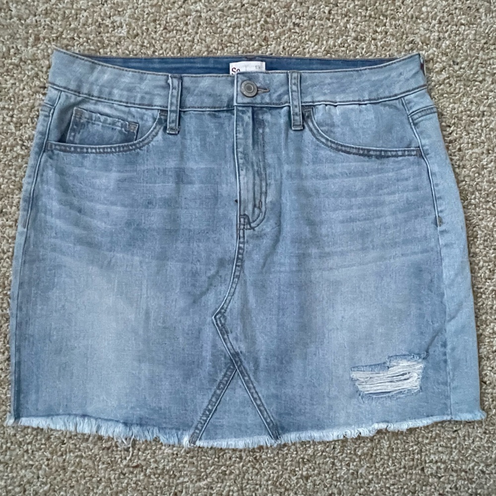 SO Jean Skirt